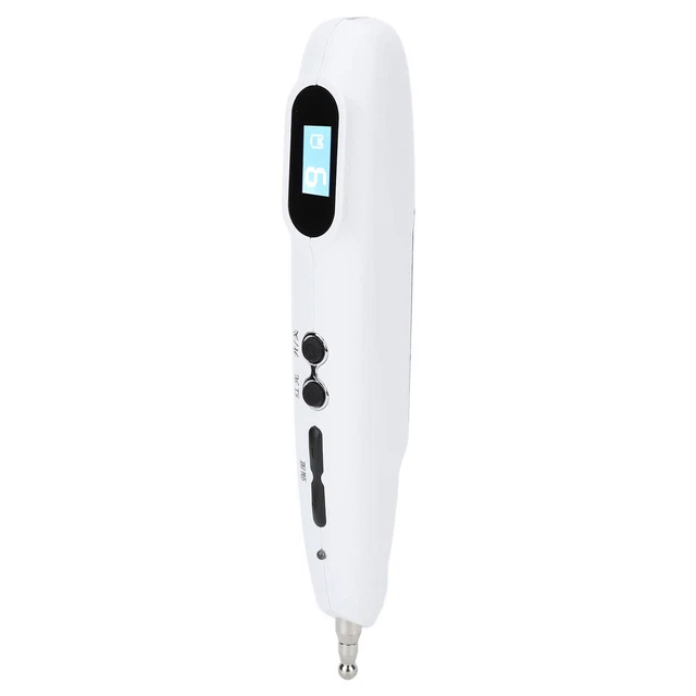 Pluma electrónica de acupuntura masaje pulso 650nm masajeador de luz roja SW