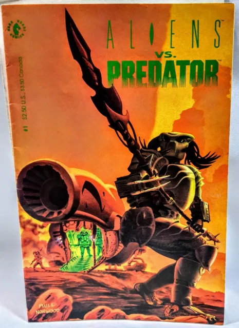 Aliens Vs Predator #1 | 1990 | 1st Printing | Dark Horse 2
