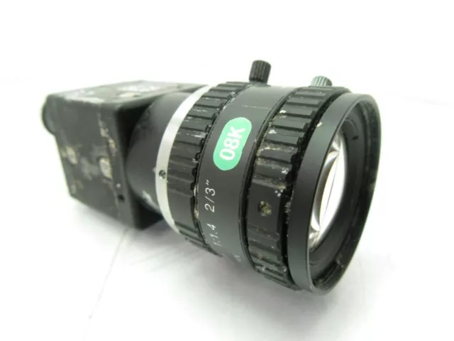 FZ-SC Omron Color ccd Camera, computer objectif lens-8mm-Cameralink(Used tested) 3