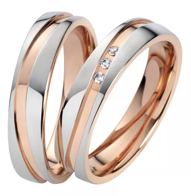 Bague de Fiançailles Alliances Anneaux D'Amitié Bagues de Mariage Couple