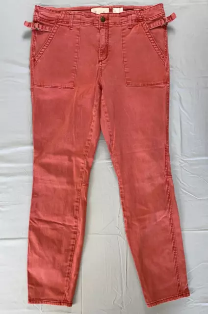 Hei Hei by Anthropologie Washed Chino Pants w/ Adjusters, Oversize Pockets. 31.