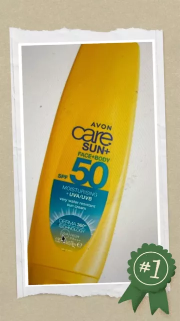 Avon CARE SUN + Sonnenschutzlotion für Gesicht & Körper mit LSF 50