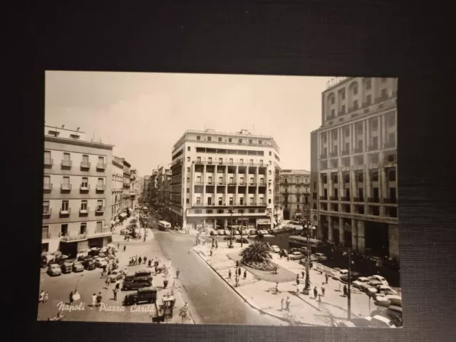 1 Cartolina Napoli Piazza Carità anni '50. Nuova e perfetta