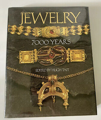 Jewelry 7,000 Years Book Rome Byzantium Mesopotamia Egypt British Museum 1987 Ed