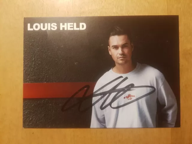 *Neu* Autogrammkarte von Louis Held