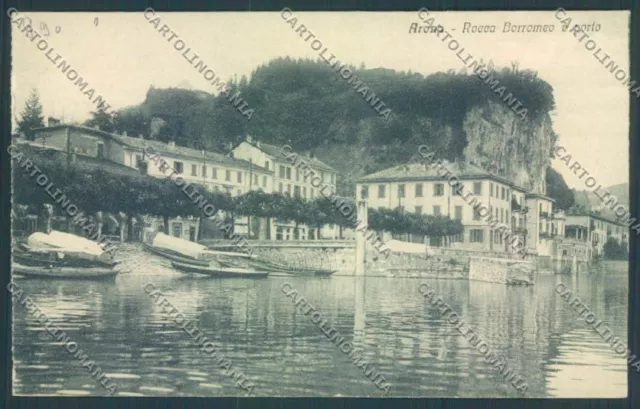 Novara Arona Postcard ZB1385