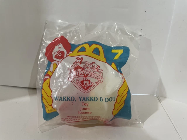 McDonald's Happy Meal Toy Wakko, Yakko, and Dot Animaniacs 1994 #7 McDonald's Happy Meal Toy Wakko, Yakko, and Dot Animaniacs 1994 #7