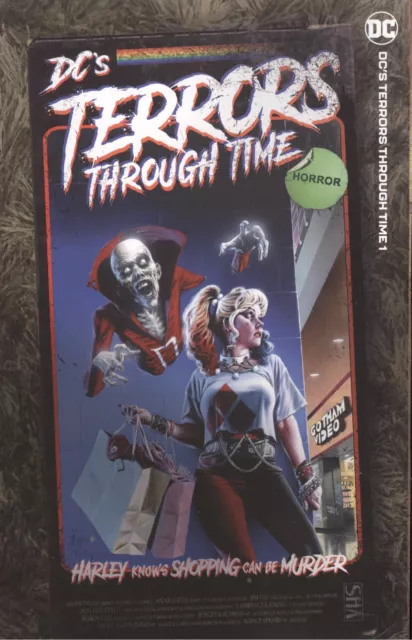 Dcs Terrors Through Time #1  Cover B Steve Beach Vhs Variant Vf/Nm Dc Hohc 2022