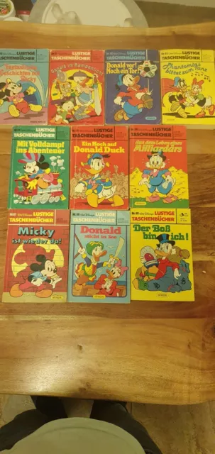 ltb lustiges taschenbuch sammlung Band 80-89 Donald Duck Micky Maus Buch Bücher