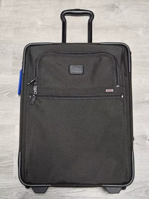 Tumi Alpha 2 International Expandable 2 Wheeled 22” Carry-On Blue Tag - New!