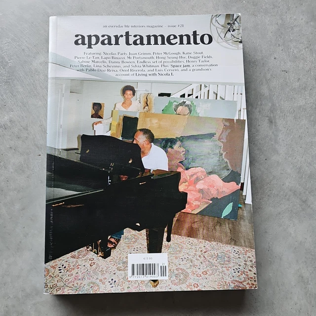 APARTAMENTO MAGAZINE ISSUE #21 Spring/Summer 2018 £26.70 - PicClick UK