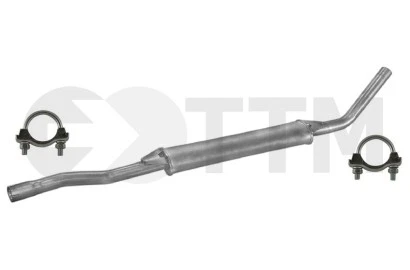 Silencieux Arrière Neuf Pour Lada Niva 2121 1.7 4x4 - Compatible GPL, Acier Aluminié, Kit Inclus