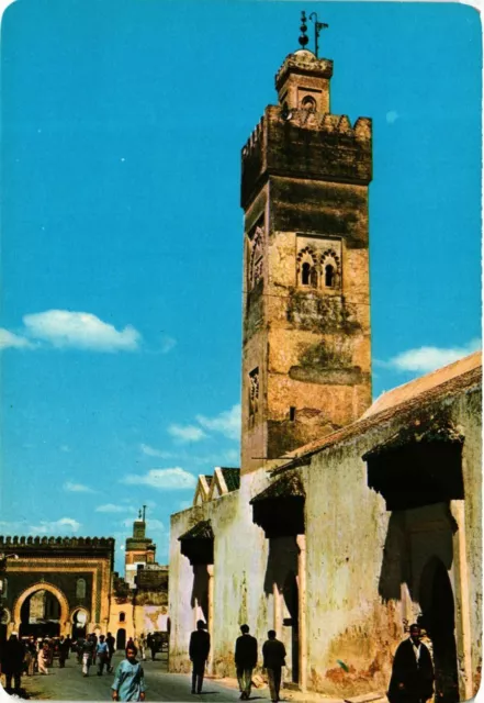 CPM AK Fez- Moussue et doree, vibrant appel a la priere MAROC (880380)