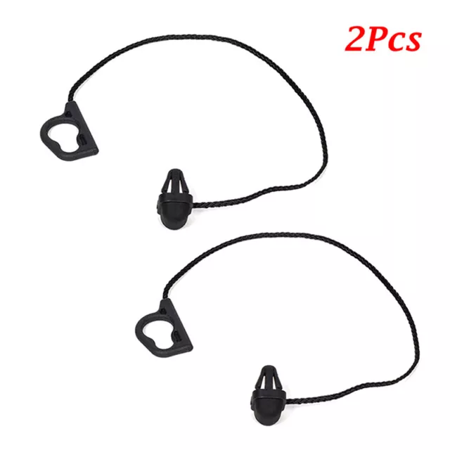 2x Rear Parcel Shelf String Strap Rope Fit For Vauxhall Opel CORSA D E #13367836