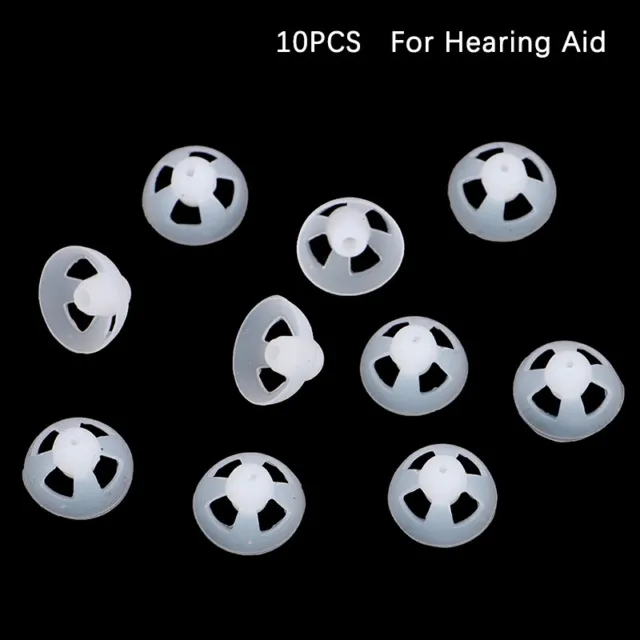10 pz Fit apparecchi acustici a cupola tappi per orecchie tappi per orecchie antistatici silicone 7912 -xp