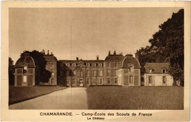 CPA CHAMARANDE Camp-Ecole des Scouts de France - Chateau (1355225)