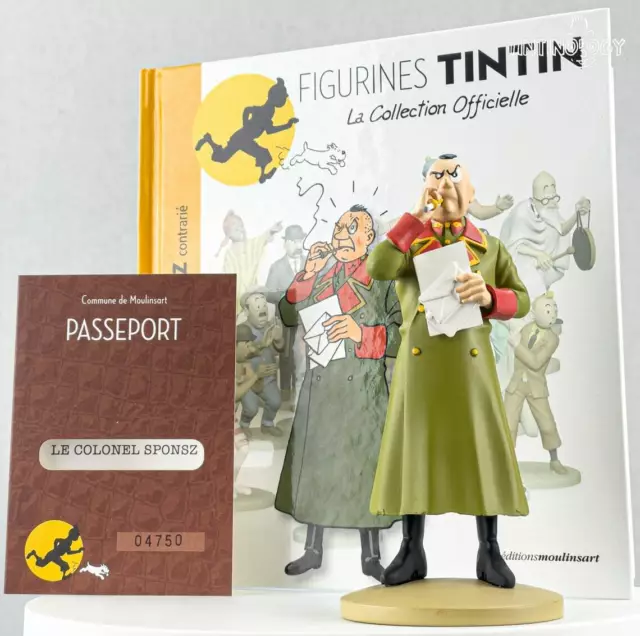 Tintin Figurines Officielle 60 Sakharine: Secret of the Unicorn Model  Figure 