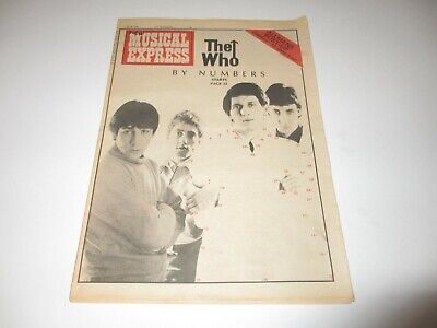 THE WHO New Musical Express magazine July 17 1976 Alice Cooper