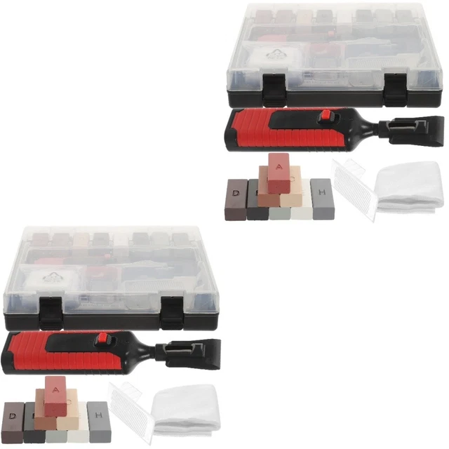 2x espátula de suelo laminado relleno de baldosas reparación de fregaderos de porcelana