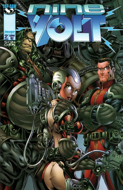 Image/Top Cow Comics Nine Volt Comic Book #2 (1997) Sci-Fi High Grade