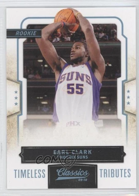 2009-10 Panini Classics Platinum Timeless Tributes /25 Earl Clark #172 Rookie RC