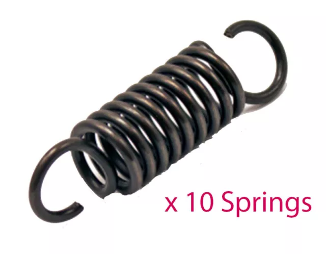 Pack of 10 Rotax Max Exhaust Springs & Best Quality Go Kart Karting Race Racing