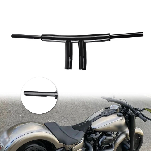 6"Rise Handlebar Fit for Harley Dyna Super Glide Custom EFI FXDCI 1992 Black