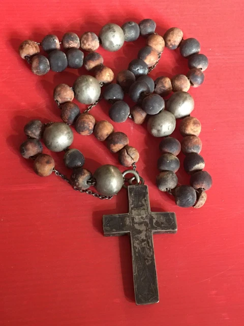 Croix Ancienne En Argent – Très Ancienne – Occasion