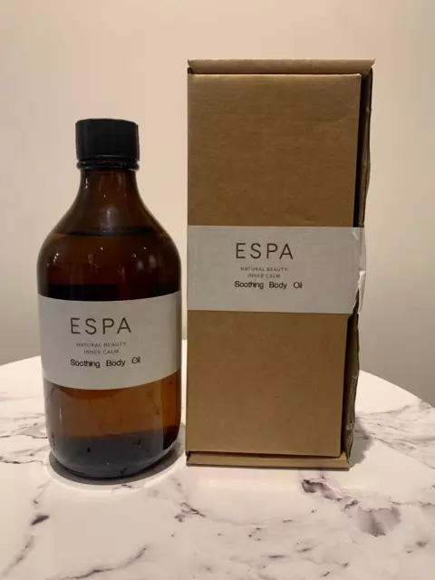 ESPA Unisex Natural Beauty Inner Calm Beauty Soothing Bath Oil 500ml Bottle New