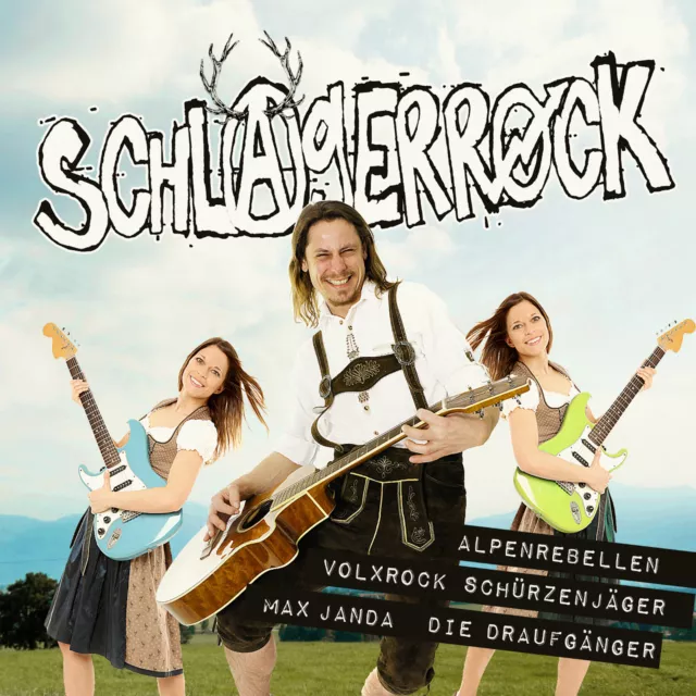 CD Schlagerrock De Volxrock/Alpenrebellen/Schüzenjäger