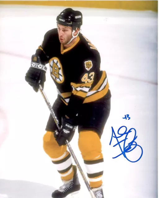 Boston Bruins Al Iafrate Autographed 8x10 W/SportsWorld COA