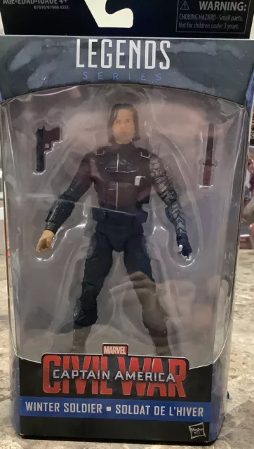 Winter Soldier Captain America Civil War Marvel Legends Hasbro Action Figure