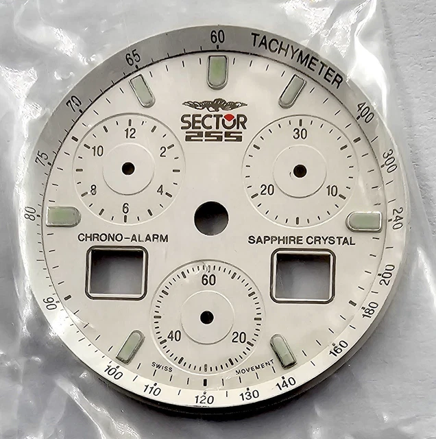 Montre Chronographe Sector 450 Avec Alarme - Cadran Vintage, Neuf Sans étiquette