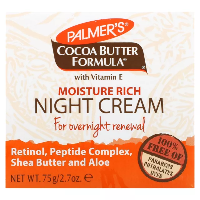Palmer's, Cocoa Butter Formula, Moisture Rich Night Cream  2.7 oz  75 g 2