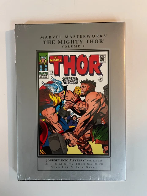 Marvel Masterworks The Mighty Thor Volume 4 Hardcover Factory Sealed