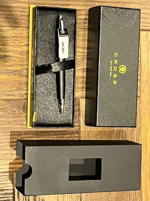 CROSS Calais Ballpoint Pen in Matte Black incl. Premium Gift Box – Refillable