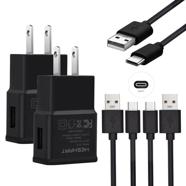 For Samsung Galaxy S23 S22 Ultra 5G S21 S20 Phone Wall Plug Charger USB-C Cable