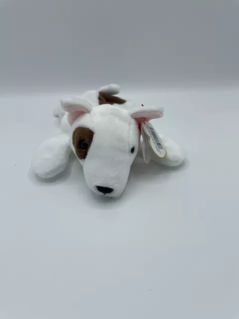 RARE Original TY Beanie Baby 'BUTCH' 1998 Retired Bull Terrier W/Tag Errors BNWT