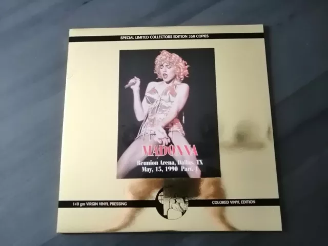 Madonna Blond Ambition Tour Live In Dallas Colored Vinyl