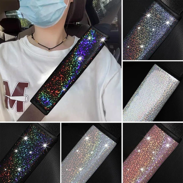 Shoulder Protector Car Seat Belt Cover Bling Auto Interior Accessories