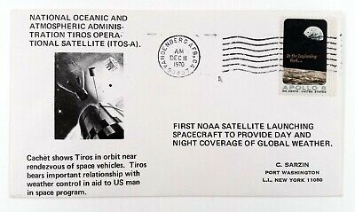 Astronautica Cosmo Spazio busta missioni Apollo autografatra certificata 19 
