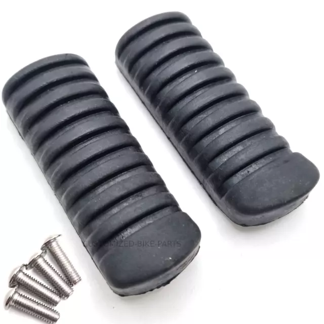 Front Footpeg Footrest Foot Peg Rubbers - Kawasaki  VERSYS 650/1000 Z750 Z1000