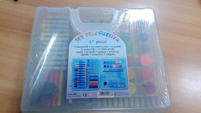 ABAC Cwr Abaco Multibase In Valigetta Colorata Bambini Scuola 07737 
