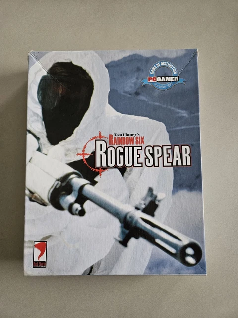 Tom Clancy's Rainbow Six Rogue Spear Sur PC - Big Box - Édition Française Complète - Bon état