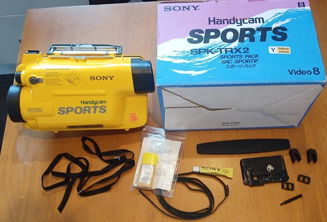 SONY SPK-TRX YELLOW Sports Pack Waterproof Camera Case Video
