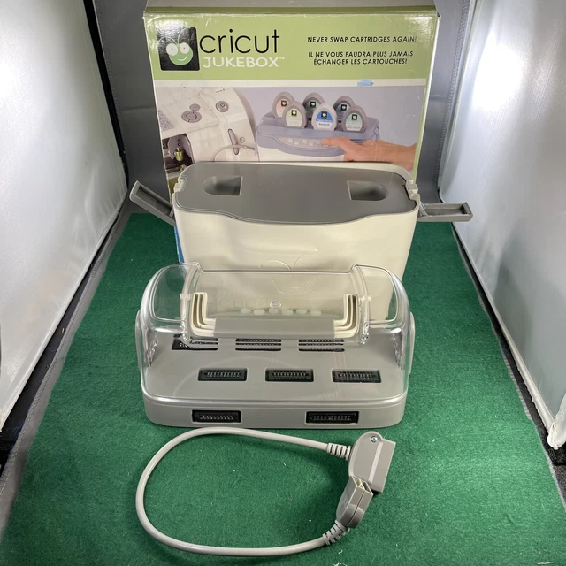 JUKEBOX DE 6 CARTUCHOS CRICUT con caja de embalaje original