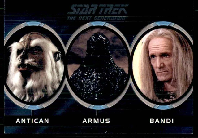 2011 Complete Star Trek The Next Generation Aliens Antican/Armus/Bandi #A2