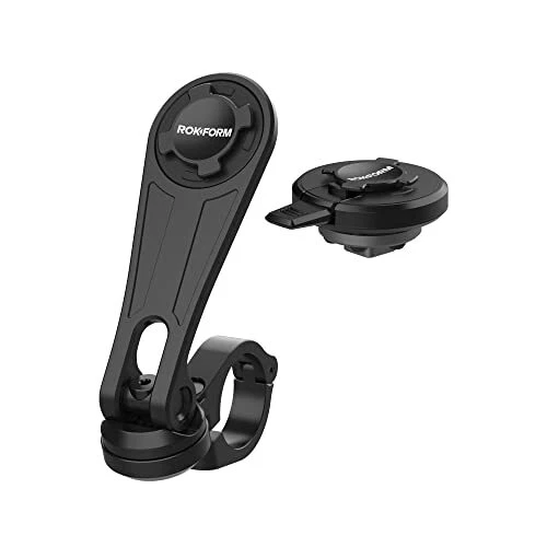 - Motorcycle Handlebar Phone Mount (Black) + Vibration Dampener V2