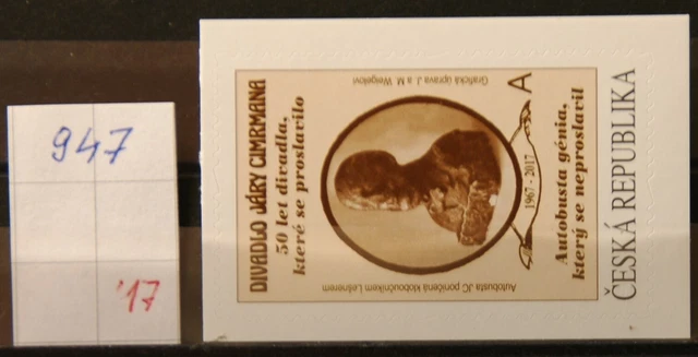 Tschechien MiNr.913 und 947 - Selbstklebend aus Markenheftchen postfr. ** / mnh 2
