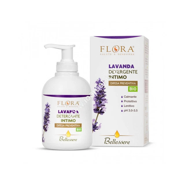 Detergente Intimo Lavanda pH 3.0 - 3.5 - Flora